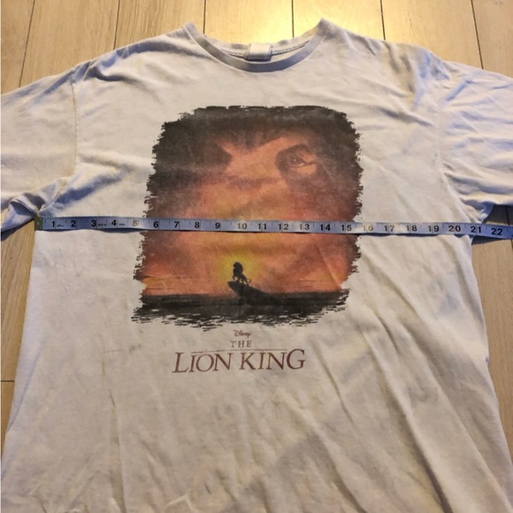 1990’s Vintage Disney The Lion King Movie Promo Junk Food Tees T-shirt Size M - Picture 3 of 14